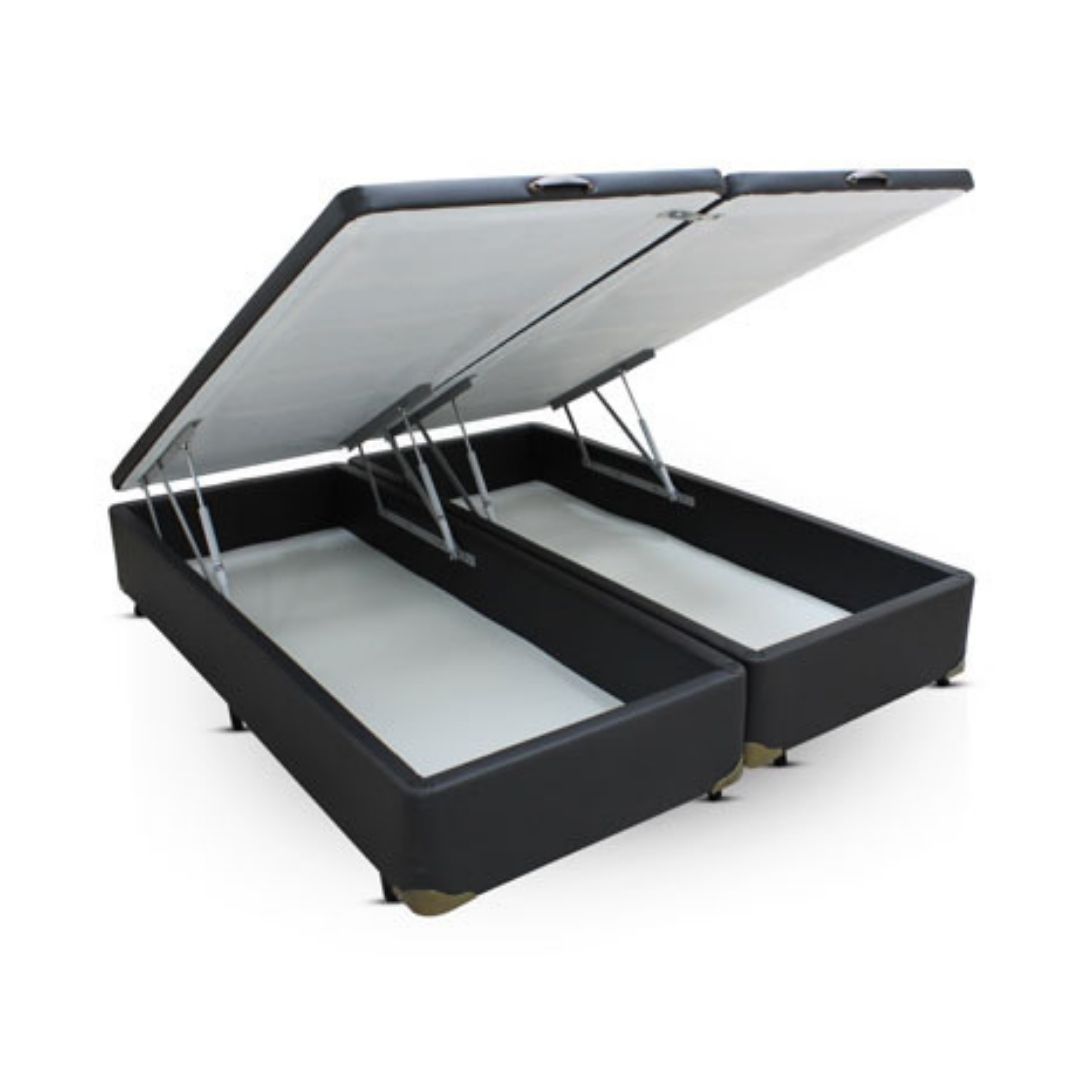 Cama Bipartida Baú - King Colchões